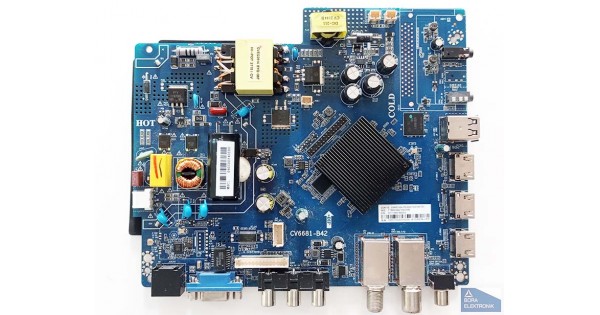 CV6681-B42 , YM-2022119C , TELENOVA 40NS9001 , 40NS9002 , MAIN BOARD ...
