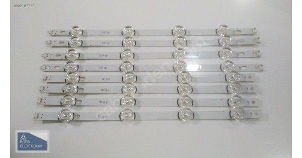 TV LED Backlight Strip Kit For LG Innotek DRT 3.0 42 - 8 Pieces (4A+4B)
